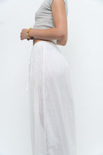 Load image into Gallery viewer, Vintage x CLUB MONACO White Cotton Maxi Skirt (XS, S)