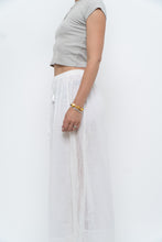 Load image into Gallery viewer, Vintage x CLUB MONACO White Cotton Maxi Skirt (XS, S)