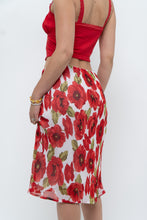 Load image into Gallery viewer, Vintage x Red Poppy Patterned Midi Skirt (S-L)