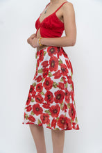Load image into Gallery viewer, Vintage x Red Poppy Patterned Midi Skirt (S-L)