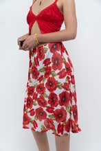 Load image into Gallery viewer, Vintage x Red Poppy Patterned Midi Skirt (S-L)