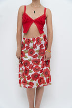 Load image into Gallery viewer, Vintage x Red Poppy Patterned Midi Skirt (S-L)