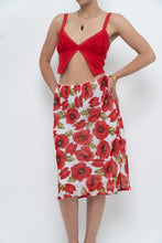 Load image into Gallery viewer, Vintage x Red Poppy Patterned Midi Skirt (S-L)