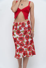 Load image into Gallery viewer, Vintage x Red Poppy Patterned Midi Skirt (S-L)