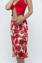 Load image into Gallery viewer, Vintage x Red Poppy Patterned Midi Skirt (S-L)