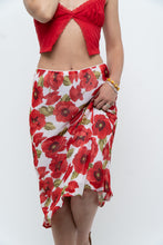 Load image into Gallery viewer, Vintage x Red Poppy Patterned Midi Skirt (S-L)
