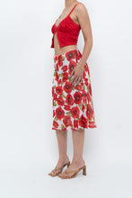 Load image into Gallery viewer, Vintage x Red Poppy Patterned Midi Skirt (S-L)