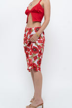 Load image into Gallery viewer, Vintage x Red Poppy Patterned Midi Skirt (S-L)