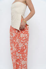 Load image into Gallery viewer, ETRO x Orange Floral Silk Midi Skirt (XS, S)