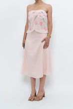 Load image into Gallery viewer, Vintage x Baby Pink Ramie Midi Skirt (L-XL)