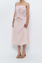 Load image into Gallery viewer, Vintage x Baby Pink Ramie Midi Skirt (L-XL)