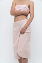 Load image into Gallery viewer, Vintage x Baby Pink Ramie Midi Skirt (L-XL)