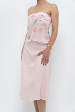 Load image into Gallery viewer, Vintage x Baby Pink Ramie Midi Skirt (L-XL)