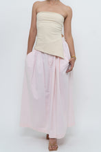 Load image into Gallery viewer, Vintage x Made in Hong Kong x POLO RALPH LAUREN Baby Pink Cotton Maxi Skirt (XS-M)