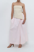 Load image into Gallery viewer, Vintage x Made in Hong Kong x POLO RALPH LAUREN Baby Pink Cotton Maxi Skirt (XS-M)