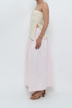 Load image into Gallery viewer, Vintage x Made in Hong Kong x POLO RALPH LAUREN Baby Pink Cotton Maxi Skirt (XS-M)