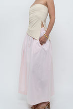 Load image into Gallery viewer, Vintage x Made in Hong Kong x POLO RALPH LAUREN Baby Pink Cotton Maxi Skirt (XS-M)