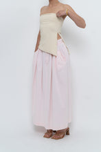 Load image into Gallery viewer, Vintage x Made in Hong Kong x POLO RALPH LAUREN Baby Pink Cotton Maxi Skirt (XS-M)