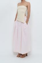 Load image into Gallery viewer, Vintage x Made in Hong Kong x POLO RALPH LAUREN Baby Pink Cotton Maxi Skirt (XS-M)
