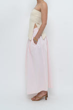 Load image into Gallery viewer, Vintage x Made in Hong Kong x POLO RALPH LAUREN Baby Pink Cotton Maxi Skirt (XS-M)