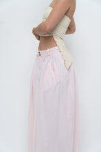 Load image into Gallery viewer, Vintage x Made in Hong Kong x POLO RALPH LAUREN Baby Pink Cotton Maxi Skirt (XS-M)