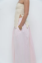 Load image into Gallery viewer, Vintage x Made in Hong Kong x POLO RALPH LAUREN Baby Pink Cotton Maxi Skirt (XS-M)