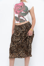 Load image into Gallery viewer, Vintage x Made in Canada x Leopard Print Flowy Midi Skirt (M-XL)