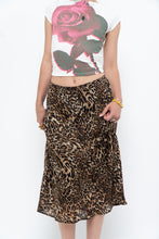 Load image into Gallery viewer, Vintage x Made in Canada x Leopard Print Flowy Midi Skirt (M-XL)