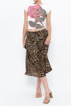 Load image into Gallery viewer, Vintage x Made in Canada x Leopard Print Flowy Midi Skirt (M-XL)