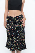 Load image into Gallery viewer, Vintage x Black Polka Dot Midi Skirt (XS-L)