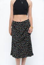 Load image into Gallery viewer, Vintage x Black Polka Dot Midi Skirt (XS-L)