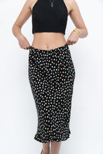 Load image into Gallery viewer, Vintage x Black Polka Dot Midi Skirt (XS-L)