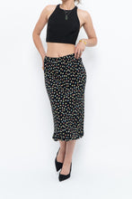 Load image into Gallery viewer, Vintage x Black Polka Dot Midi Skirt (XS-L)