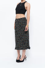 Load image into Gallery viewer, Vintage x Black Polka Dot Midi Skirt (XS-L)
