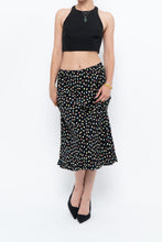 Load image into Gallery viewer, Vintage x Black Polka Dot Midi Skirt (XS-L)