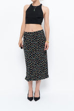 Load image into Gallery viewer, Vintage x Black Polka Dot Midi Skirt (XS-L)