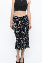 Load image into Gallery viewer, Vintage x Black Polka Dot Midi Skirt (XS-L)
