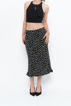 Load image into Gallery viewer, Vintage x Black Polka Dot Midi Skirt (XS-L)