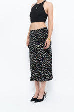 Load image into Gallery viewer, Vintage x Black Polka Dot Midi Skirt (XS-L)