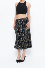 Load image into Gallery viewer, Vintage x Black Polka Dot Midi Skirt (XS-L)