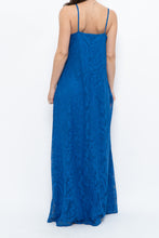 Load image into Gallery viewer, Vintage x Blue Lace Maxi Dress (L)