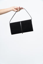 Load image into Gallery viewer, Vintage x Black Suede Buckled Small Purse