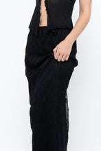 Load image into Gallery viewer, Vintage x Black Mesh Maxi Skirt (XS-M)