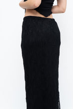 Load image into Gallery viewer, Vintage x Black Mesh Maxi Skirt (XS-M)