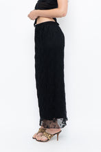 Load image into Gallery viewer, Vintage x Black Mesh Maxi Skirt (XS-M)