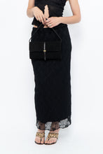 Load image into Gallery viewer, Vintage x Black Mesh Maxi Skirt (XS-M)