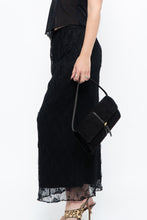 Load image into Gallery viewer, Vintage x Black Mesh Maxi Skirt (XS-M)