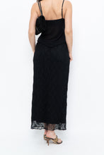 Load image into Gallery viewer, Vintage x Black Mesh Maxi Skirt (XS-M)