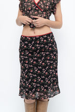 Load image into Gallery viewer, Vintage x Black Floral Chiffon Set (XS-M)