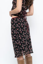 Load image into Gallery viewer, Vintage x Black Floral Chiffon Set (XS-M)